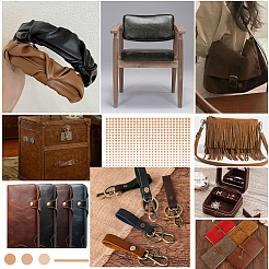 Кожаная ткань&nbsp;DIY-WH0002-79A-01