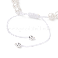 Латунные прозрачные кубические циркониевые браслеты с звеньями&nbsp;BJEW-JB11893