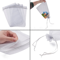 Sacchetti regalo in organza con coulisse&nbsp;X-OP-R016-20x30cm-05