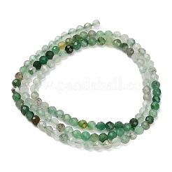 Природные африканские нефритовые бусы пряди&nbsp;G-C262-A03-3mm