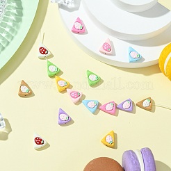 16 шт. 8-х цветные бусины из цинкового сплава&nbsp;FIND-CJ0003-82