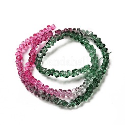 Прозрачные стеклянные бусины&nbsp;GLAA-H023-02J