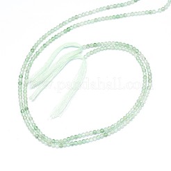 Filamenti naturali verdi quarzo fragola perline&nbsp;G-G914-2mm-02