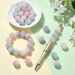 40pcs perles acryliques imitation perle&nbsp;OACR-FS0002-89A-11