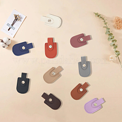 10 шт. 10-цветный чехол для кусачек из искусственной кожи в форме арки&nbsp;DIY-CL0002-28A