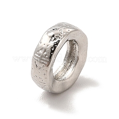 Латунные европейские бусины бусины с большими отверстиями KK-G458-31P