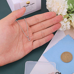 1 шт. 925 оправы для подвески из стерлингового серебра в форме кабошона&nbsp;STER-BC0002-75B