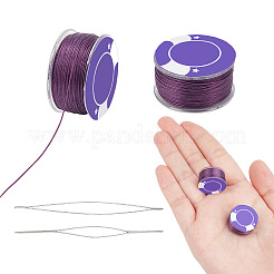 2 рулон ниток для бисероплетения из полиэстера со специальным покрытием&nbsp;OCOR-NB0002-06F