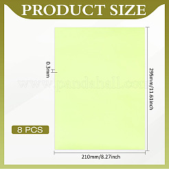 Самоклеящаяся бумага для струйной печати на пэт&nbsp;AJEW-WH0609-279