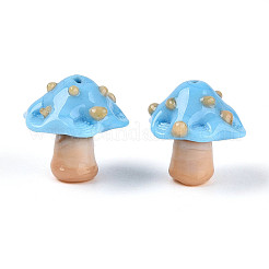 Нити бугорчатых бусин ручной работы в технике лэмпворк&nbsp;LAMP-A004-06F