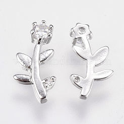 Латунь микро проложить Циркон кабошоны&nbsp;LS-KK-A144-062P