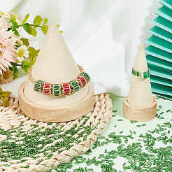 100 г непрозрачных цветных стеклянных круглых бусин&nbsp;SEED-SC0001-39B