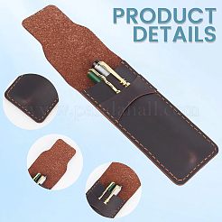 1 Stück Leder-Stifteetui&nbsp;AJEW-CL0005-23B