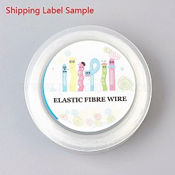 Filo di cristallo elastico piatto&nbsp;EW-G010-A03