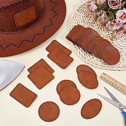 36 Stück 4 Stile PU-Lederetiketten&nbsp;DIY-CL0001-54