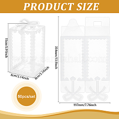50 scatola in pvc trasparente&nbsp;CON-BC0007-60