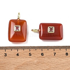 Natürlichen Karneol Anhänger&nbsp;G-K372-04G-05