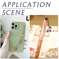 60шт 6 цвета сплава эмаль подвески&nbsp;FIND-TA0002-31