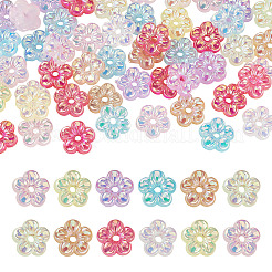 50шт УФ-покрытие непрозрачные акриловые бусины&nbsp;MACR-TA0002-56