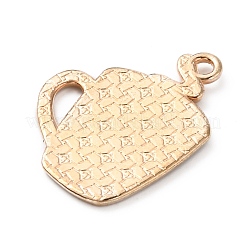 Подвески из эмали и сплава&nbsp;LS-ENAM-WH0001-31G-01