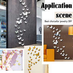 8 Satz 8 Arten Papier-Wandaufkleber&nbsp;DIY-CA0002-33