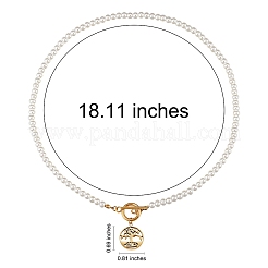 Collane con ciondolo in acciaio inossidabile 304&nbsp;NJEW-SZ0001-30