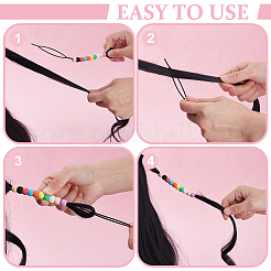 Набор радужных цветов для волос&nbsp;OHAR-WH0001-29