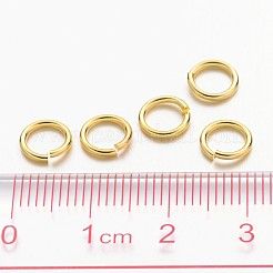 Ottone anelli di salto aperto&nbsp;JRC7MM-G
