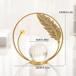 Европейский стиль украшения дома тумба под телевизор креативное украшение гостиная входная лампа роскошный рабочий стол железный арт хрустальный шар украшение&nbsp;PW-WG6340E-02