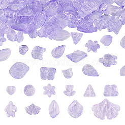 125 г прозрачных стеклянных бусин градиентного цвета&nbsp;GLAA-TA0003-58E