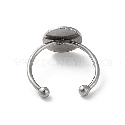 Не тускнеющие регулируемые кольца для пальцев из нержавеющей стали 304&nbsp;STAS-K278-04D-P