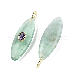 Естественный зеленый подвески флюорита&nbsp;G-D357-01G