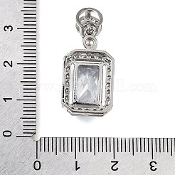 Anhänger aus Zirkonia aus Messing&nbsp;KK-N290-34P-03