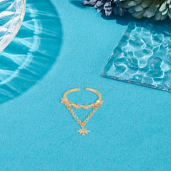 1 шт. латунные кольца с кубическим цирконием для женщин&nbsp;RJEW-LP0003-43