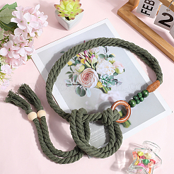 Ceintures en chaîne de taille en coton tissé à la main pour femmes&nbsp;AJEW-WH20017-73B