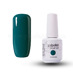 15ml Special Nail Gel, for Nail Art Stamping Print, Varnish Manicure Starter Kit, Teal, Bottle: 34x80mm