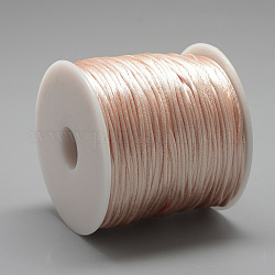 Nylon Thread, PeachPuff, 2.5mm, about 32.81 Yards(30m)/Roll