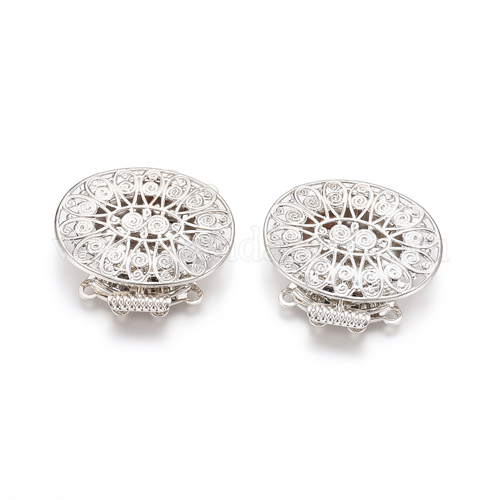 Fermoirs En Carton Lion Dell'Era N°3 - Lot De 200, Laiton, Pour Échantillons Ou Emballage