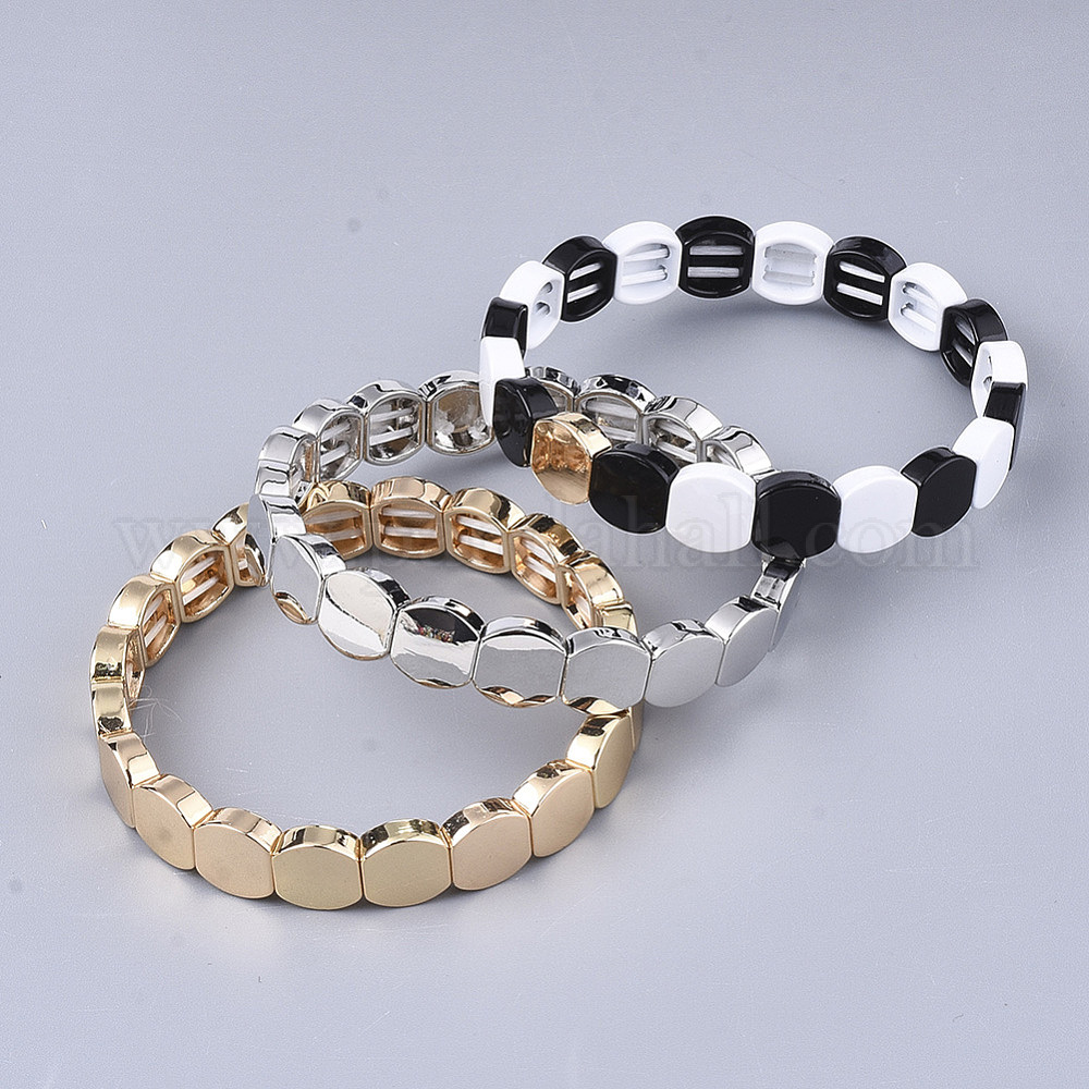 Wholesale Tile Elastic Bracelets - Pandahall.com