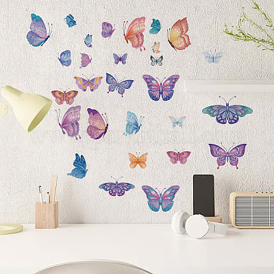 Vinyl Butterfly Stickers | Waterproof Butterfly Stickers | Outdoor  Butterfly Stickers | Vintage Butterfly Decals | Insect Stickers