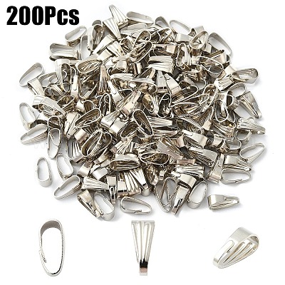 200 шт. железные защелки на дужках&nbsp;IFIN-YW0003-74P-1