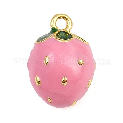 Латунь эмаль подвески&nbsp;KK-I352-09G-01-1