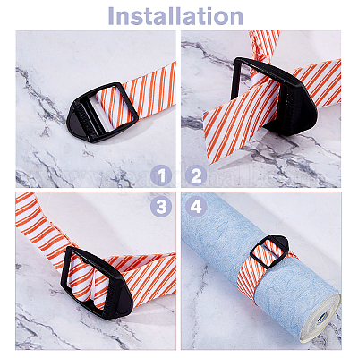 100 шт. 6 стиля помпонов пластиковых лестничных застежек-слайдеров&nbsp;FIND-FH0016-64-1