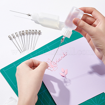 Plastic needles with stainless steel tips for general purpose