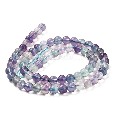 Chapelets de perles en fluorite naturel&nbsp;G-B048-B01-01-1
