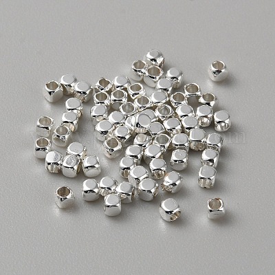 Perle cubo di ottone&nbsp;LS-KK-WH0081-64A-1