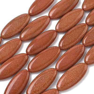 Синтетические голдстоуновские бисер пряди&nbsp;G-B078-E14-01B-1