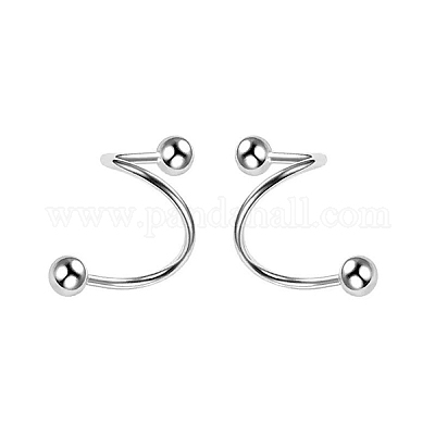 Orecchini a cerchio con perline rotonde a forma di cuore e stella in argento s925 orecchini a forma di stella a cinque punte&nbsp;AV9909-1-1