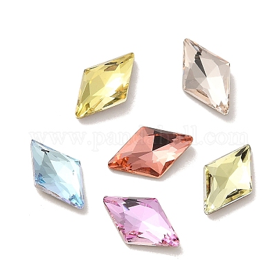Cabochons de strass en verre&nbsp;RGLA-P037-05B-D-1