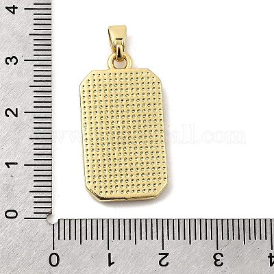 Латунь эмаль подвески KK-C134-37G-1